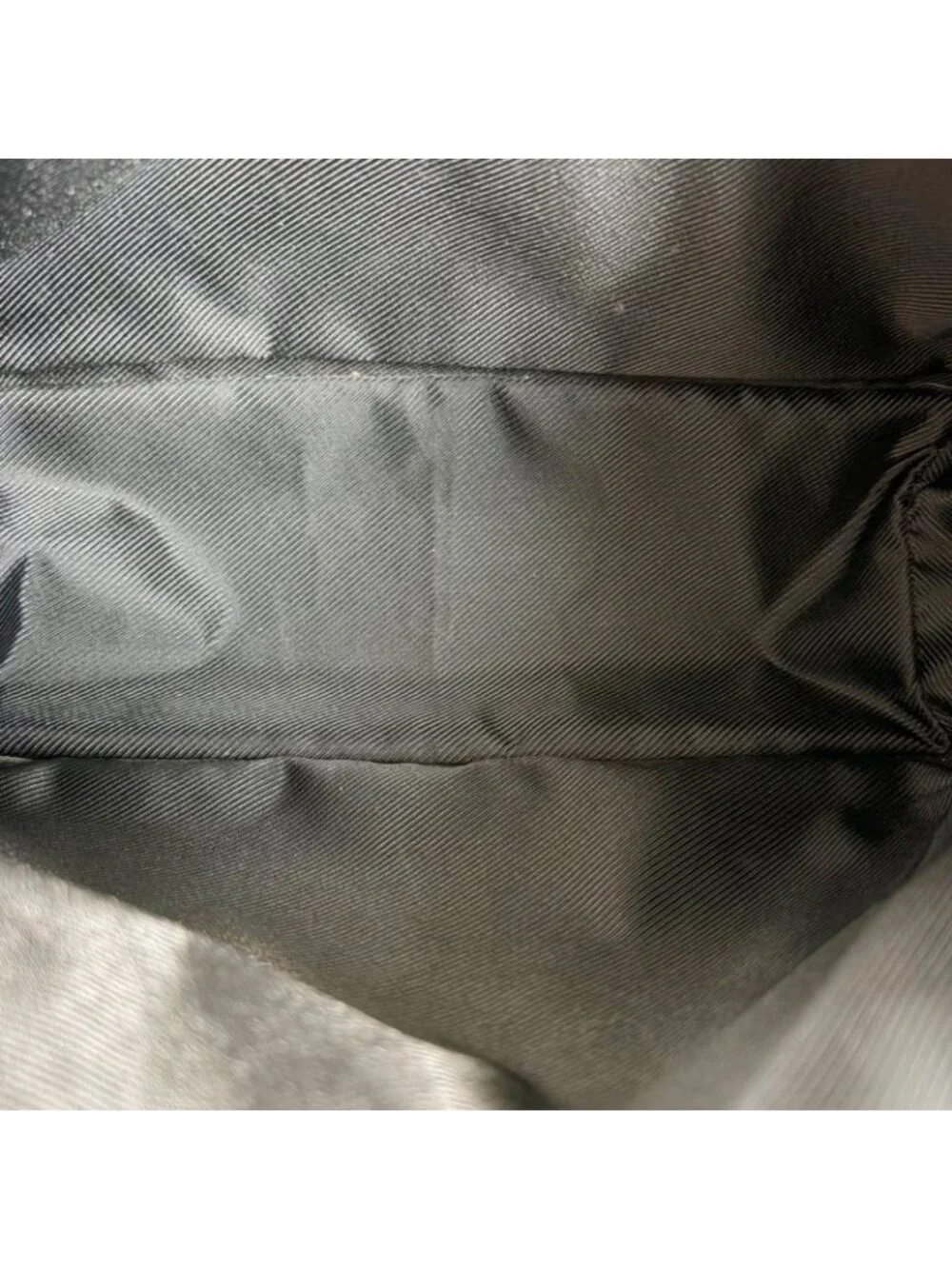 Gucci GG Canvas Tote Leather Black Shoulder Handbag